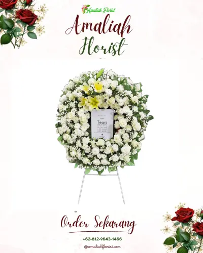 Krans Bunga Duka Cita di Murtigading